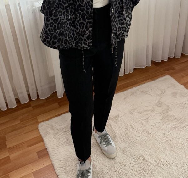 Yüksek Bel Havuç Pantolon