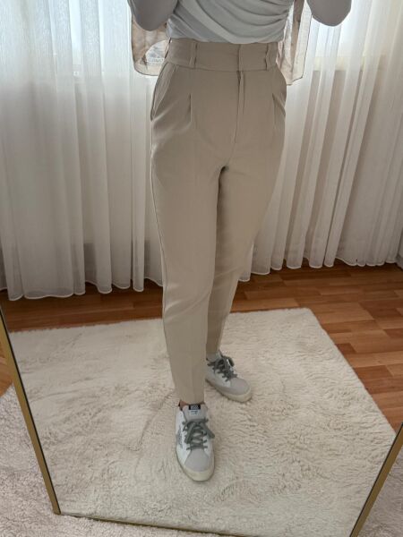 Yüksek Bel Havuç Pantolon