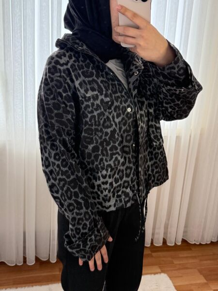Leopar Ceket S