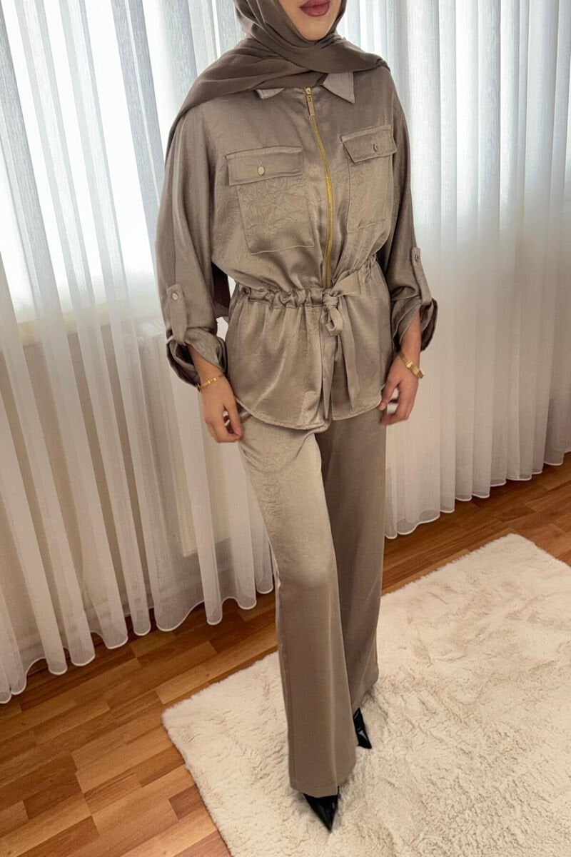 Parlak Bağlamalı Takım