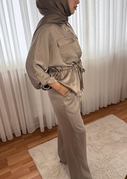 Parlak Bağlamalı Takım