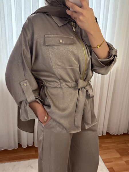 Parlak Bağlamalı Takım